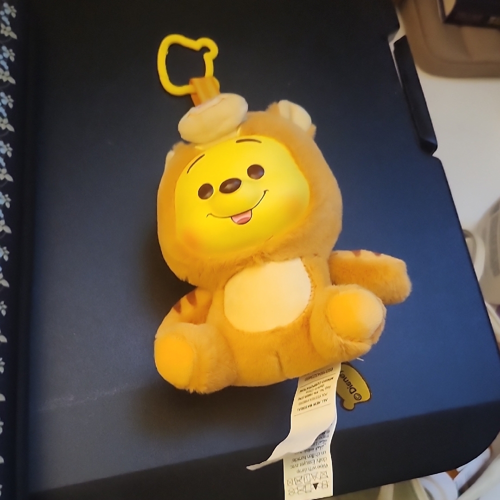 Yellow Plush Pooh Bear Toy